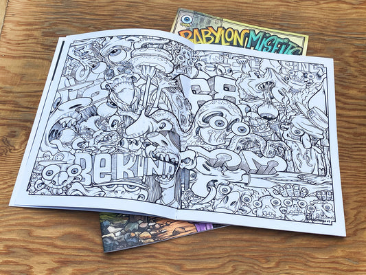 Babylon Misfits Colouring and Activity Book