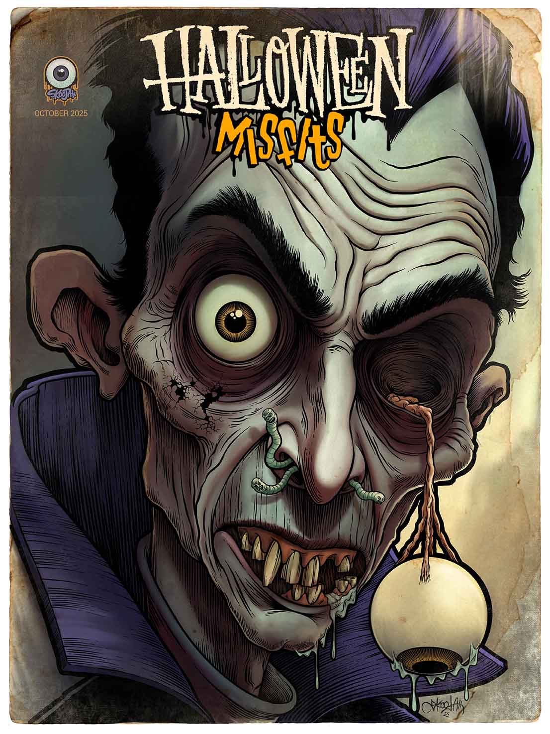 Halloween Misfits Art Print