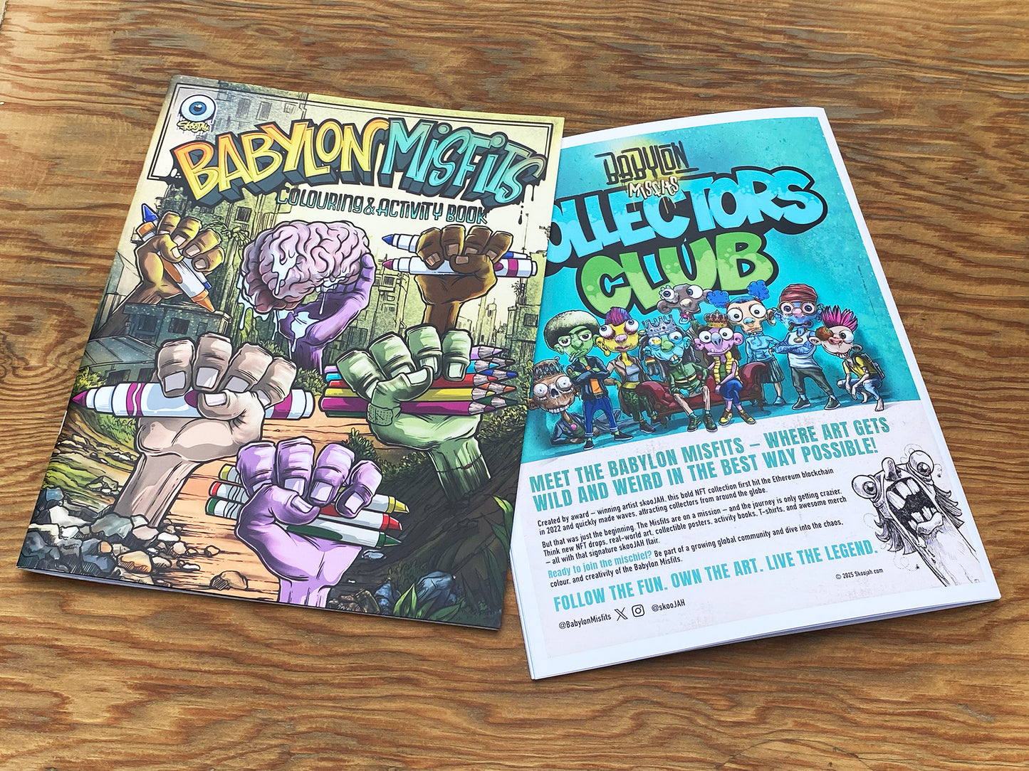 Babylon Misfits Colouring and Activity Book
